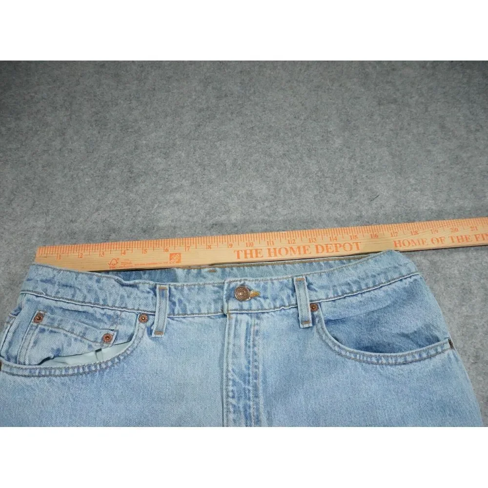 Vintage Levi's 550 Jeans Mens 38x34 Blue Denim Relaxed Straight Baggy Grunge 90s